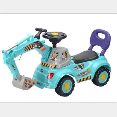 Multi-function Engineering Sliding Kid Ride On Car Truck Bulldozer