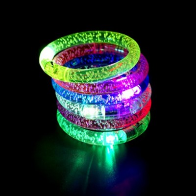 Most Popular TPU Sound Activated Led Bracelet,Super Bright Colorful Music Activated Led New Years Bracelet